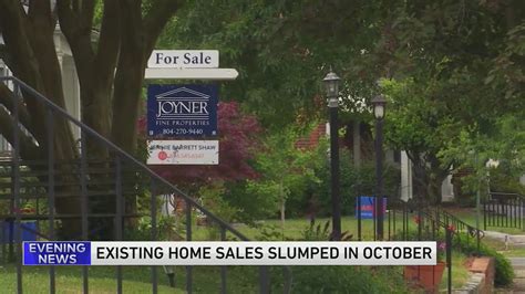 Home sales slumped to slowest pace in more than 13 years in October as prices, borrowing costs, soar